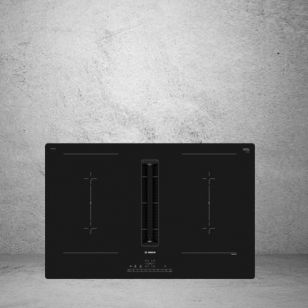 Plaque de cuisson avec hotte intégrée