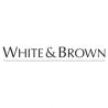 WHITE AND BROWN